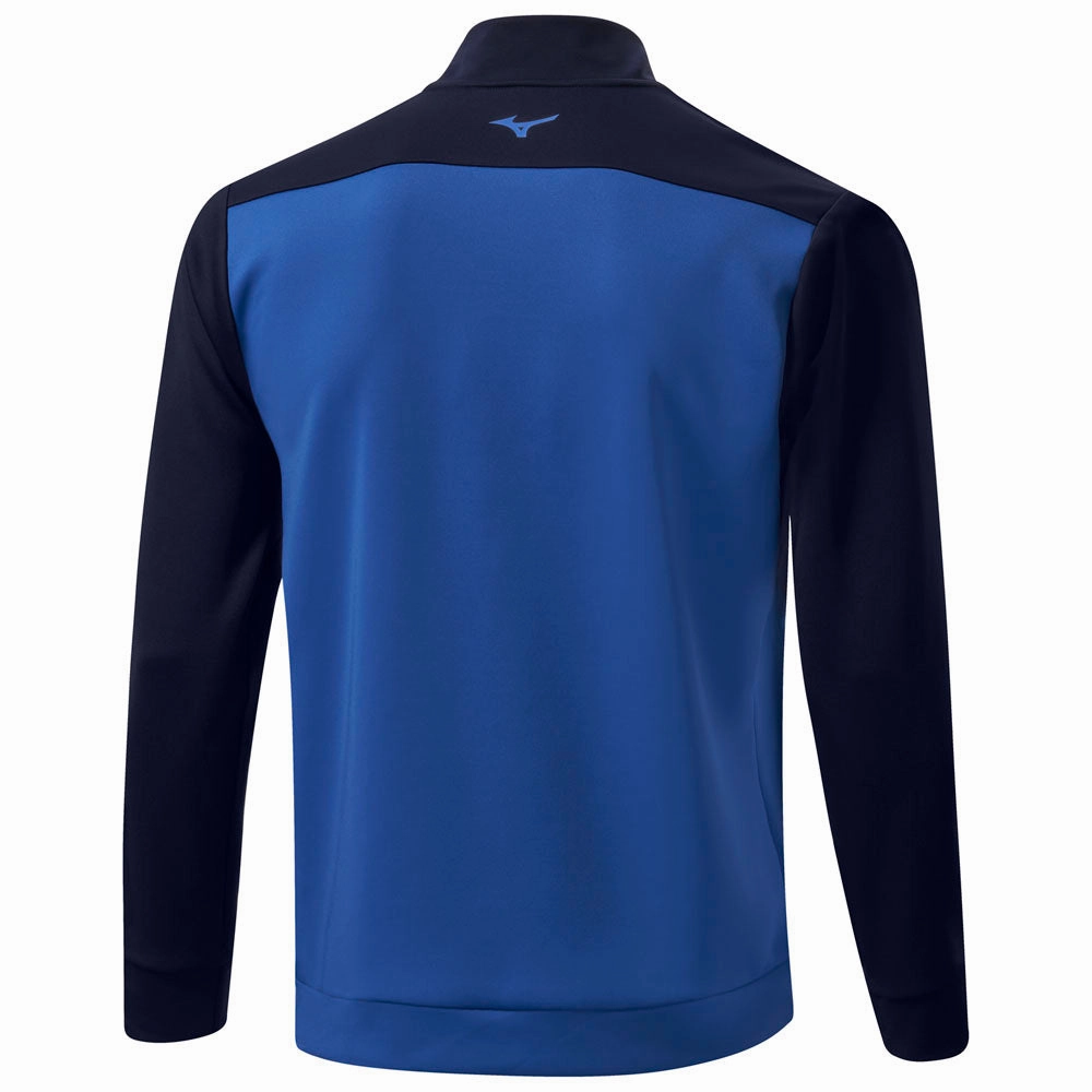 Cozy Collection Active Comfort Mizuno RB 1/4 Zip Pullover - Blue