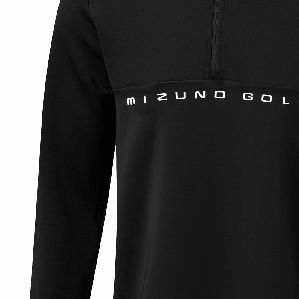 Mizuno Trace 1/4 Zip Pullover - Black Quality control