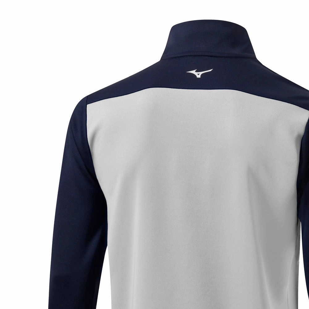product mass produced efficiency Mizuno Trace 1/4 Zip Pullover - Grey