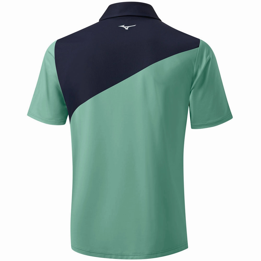 Mizuno Trace Polo Shirt - Canton Green DurableStitching Street Comfort