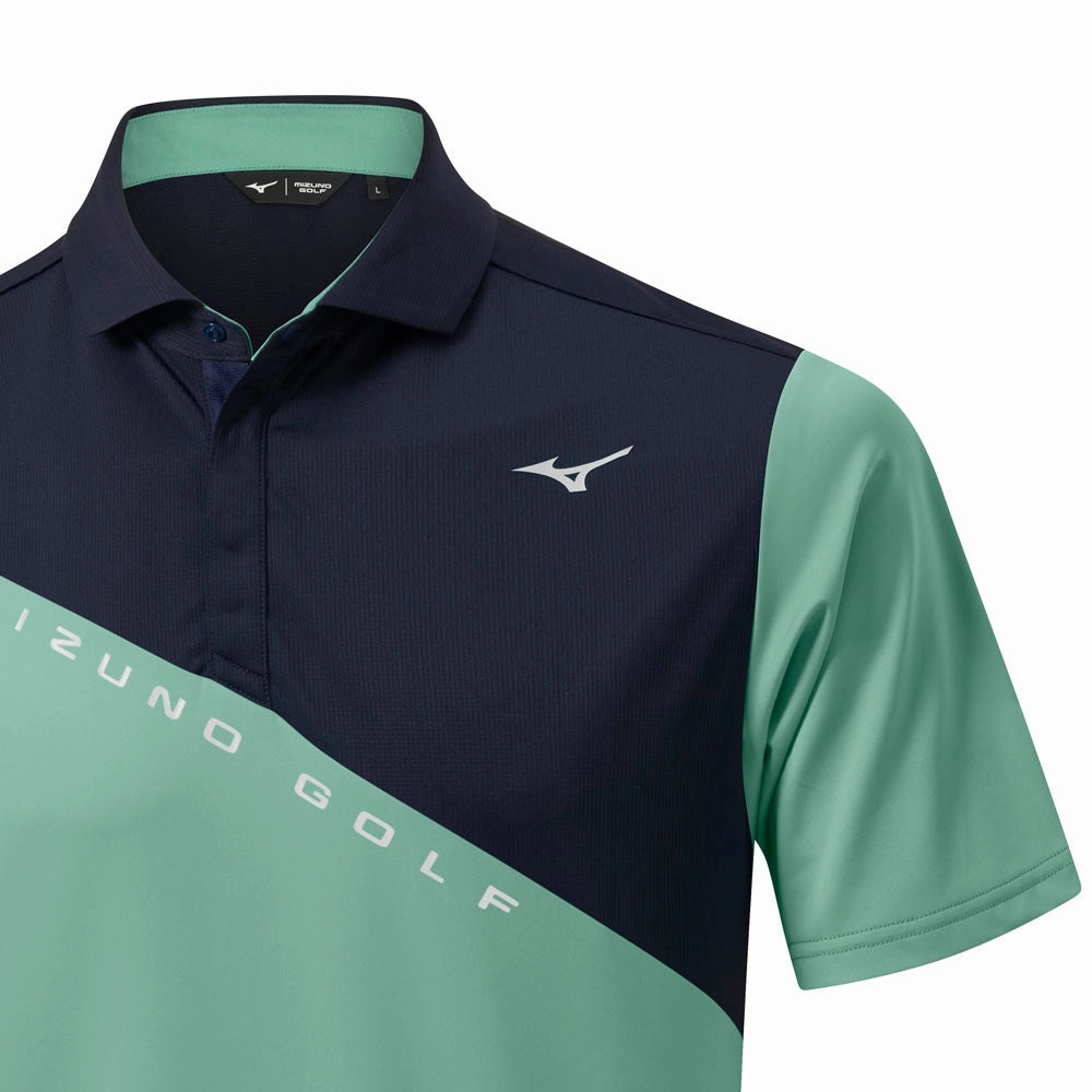 Mizuno Trace Polo Shirt - Canton Green regular but not boring Timeless Piece