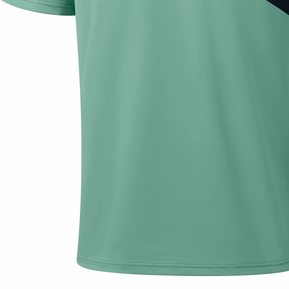 Recycled Material Foam Print Detail Mizuno Trace Polo Shirt - Canton Green