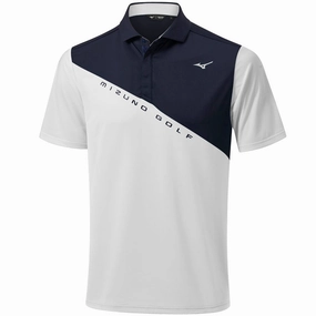 Fun Style Mizuno Trace Polo Shirt - White