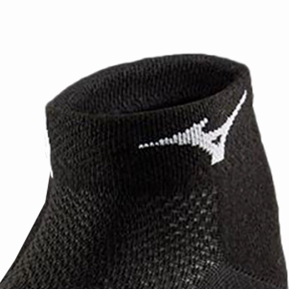 Silk-like Mizuno Training Mid Socks (3 Pack) - Black