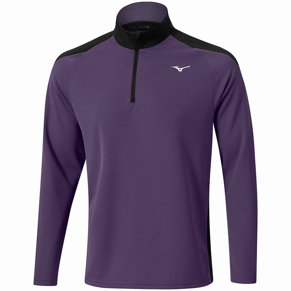 Mizuno Winter Breeze 1/4 Zip Pullover - Purple product rhinestone glamour product packaging
