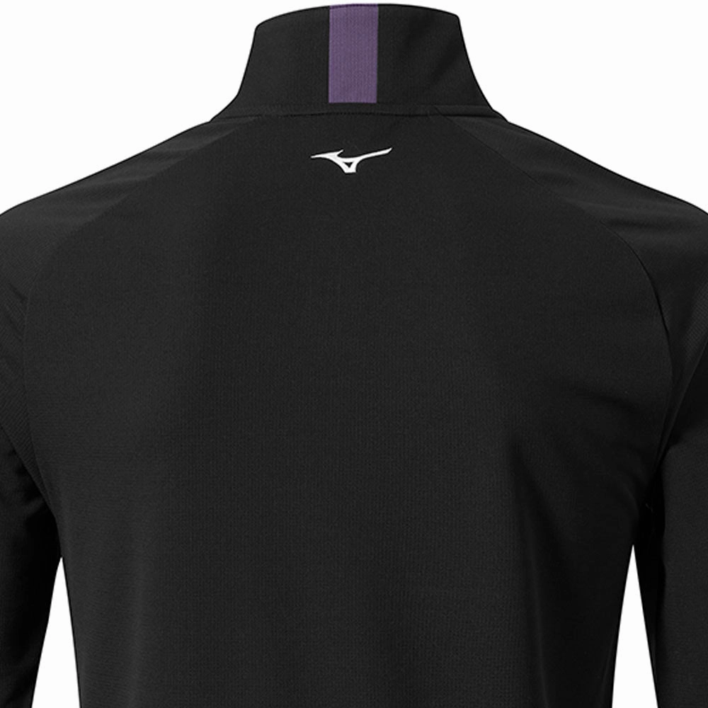 Mizuno Winter Breeze 1/4 Zip Pullover - Purple Running Top