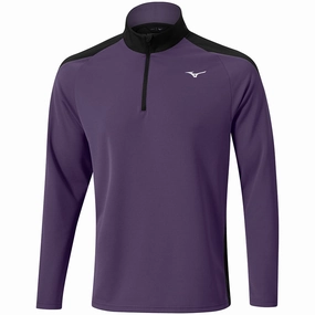 Mizuno Winter Breeze 1/4 Zip Pullover - Purple product rhinestone glamour product packaging
