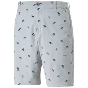 Performance Wear Puma x Arnold Palmer Umbrella Shorts - Mirage Grey/Navy Blazer