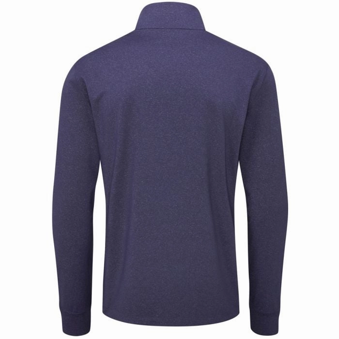 Animal Print Travel Active Oscar Jacobson Loke 1/4 Zip Mid-Layer - Navy