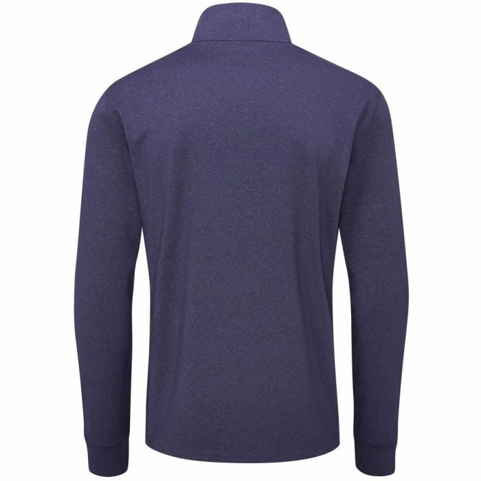 Yoga wear Oscar Jacobson Loke 1/4 Zip Mid-Layer - Navy