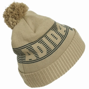 Wide brim Church Accessory adidas Pom Beanie Hat - Hemp