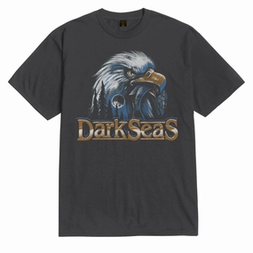 Dark Seas Freedom Call T-Shirt - Dusty Black Effortless Fit