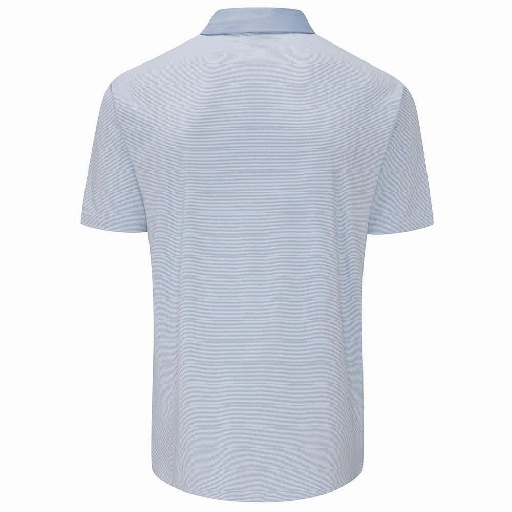 Reinforced Shoulders Stuburt Otham Polo Shirt - Sky