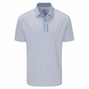 Stuburt Otham Polo Shirt - Sky Stretchable Fabric Comfortable Fit Wear