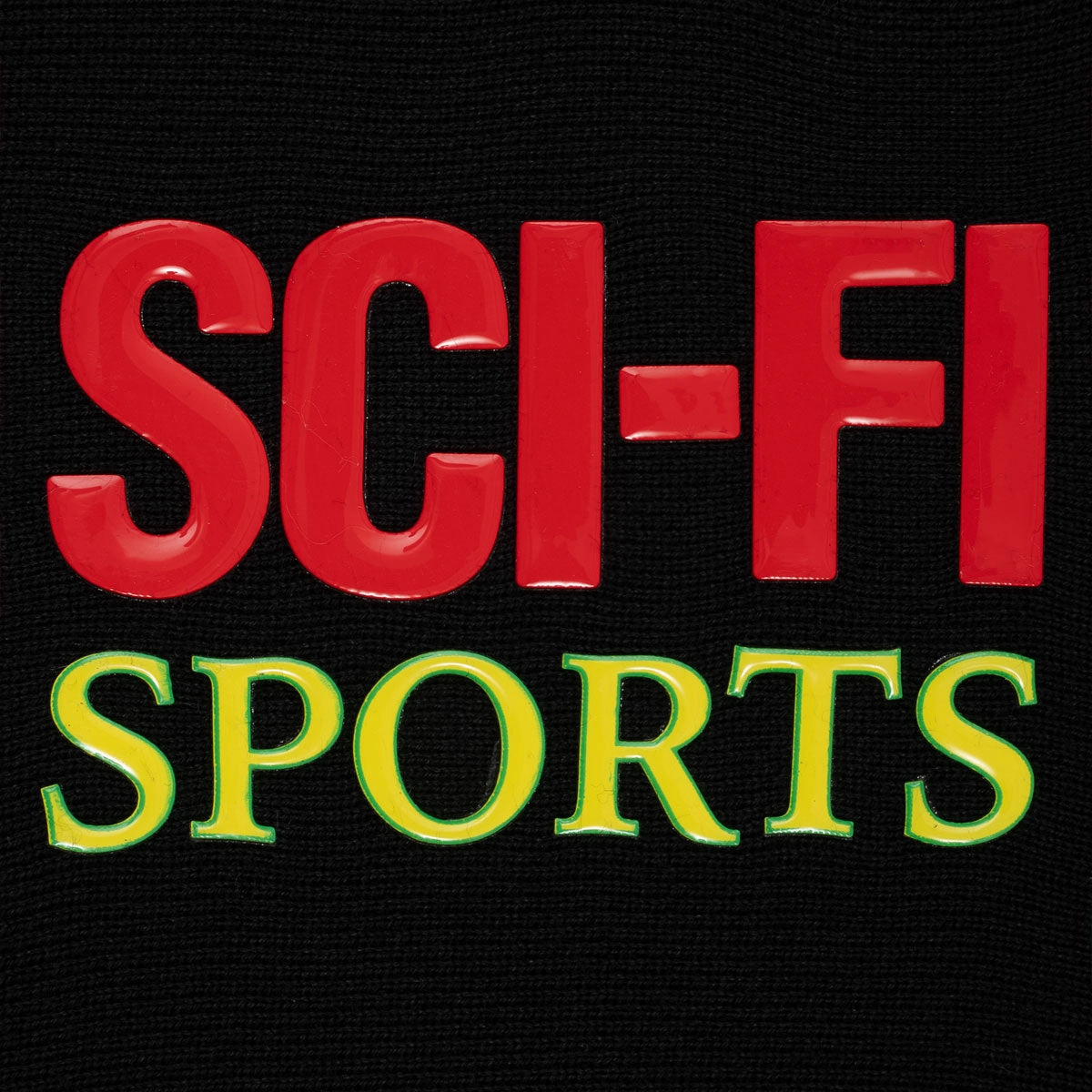 Sci-Fi Fantasy Sports Hoodie - Black Warm Lining Bright Colors