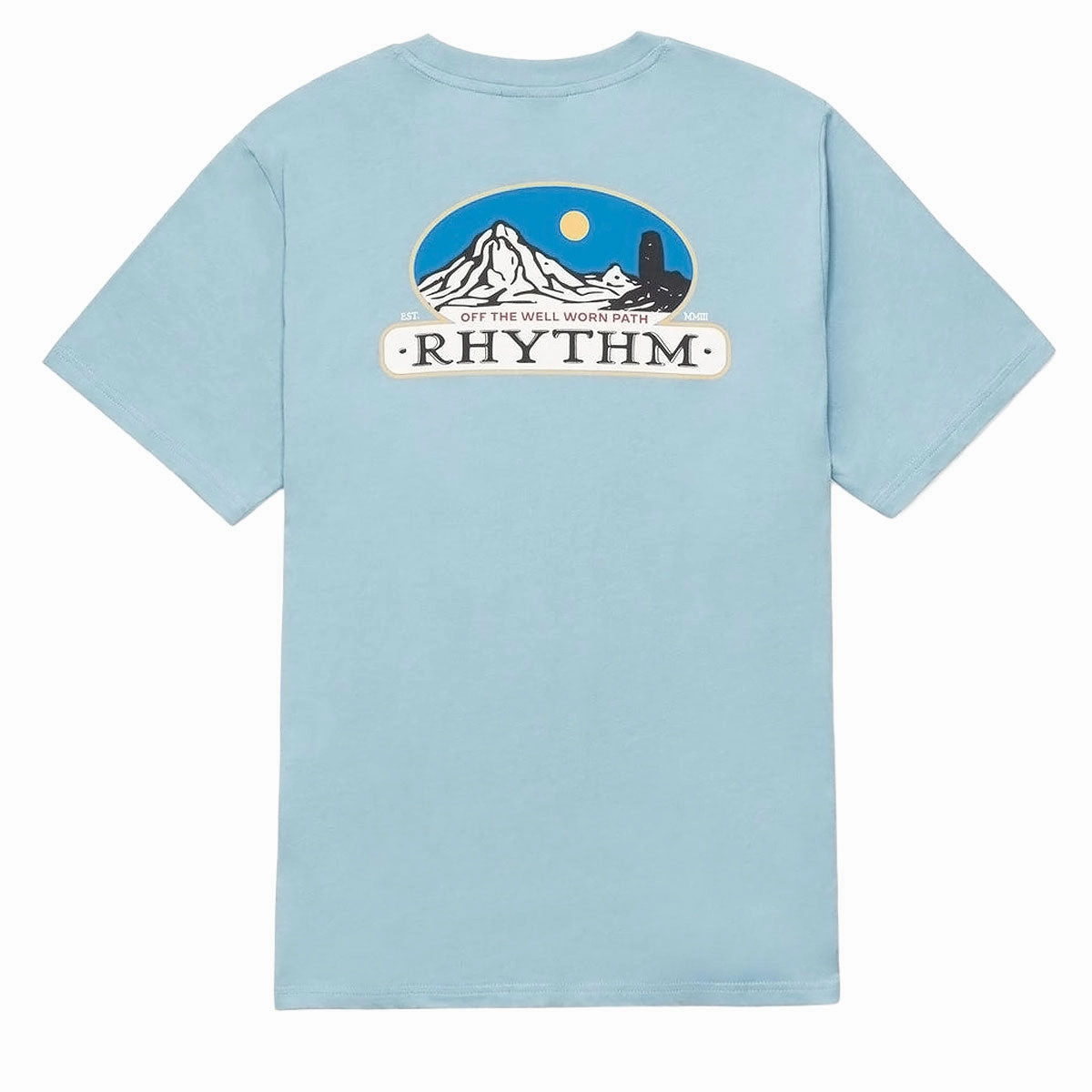 Rhythm Horizon T-Shirt - Dusty Blue Basic Layer