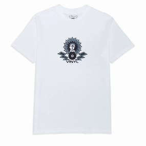 NonIronTechnology right size Vinyl Sunshine T-Shirt - White