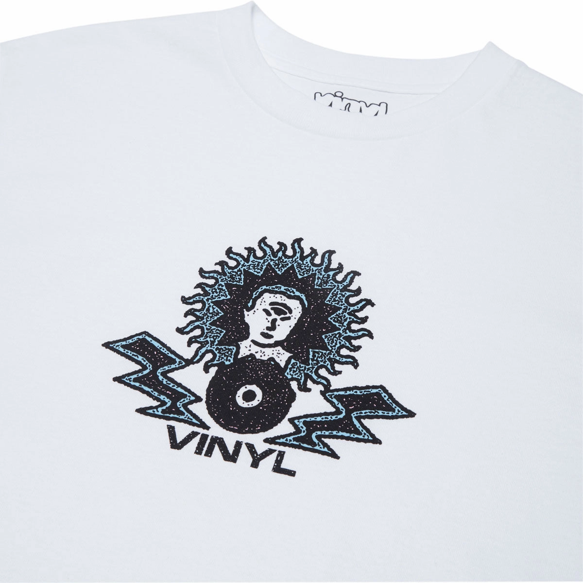 Effortless Look Vinyl Sunshine T-Shirt - White