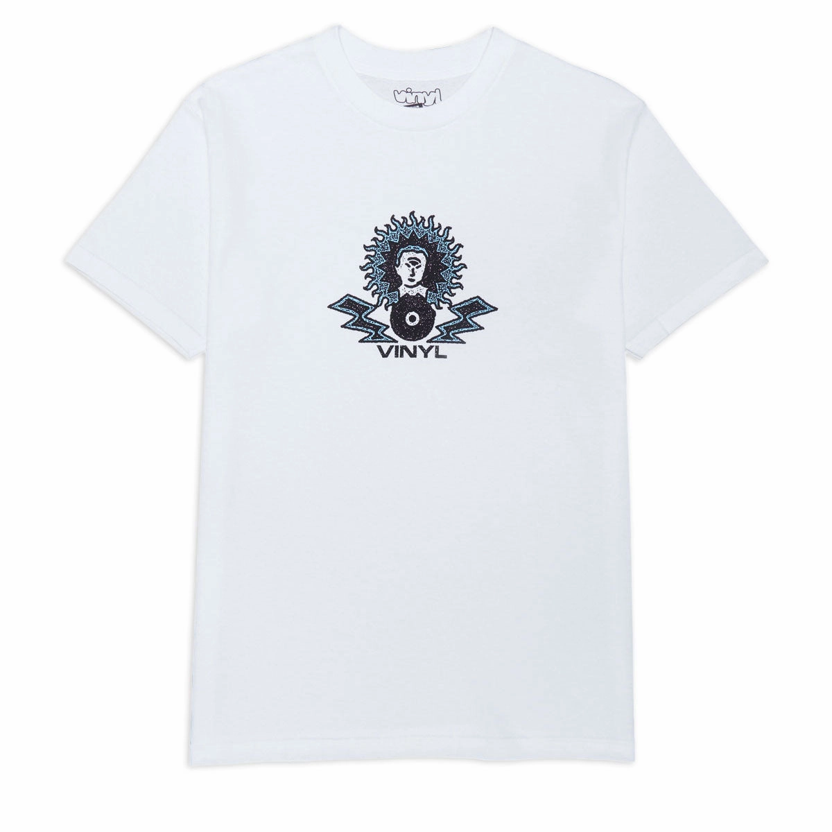 NonIronTechnology right size Vinyl Sunshine T-Shirt - White