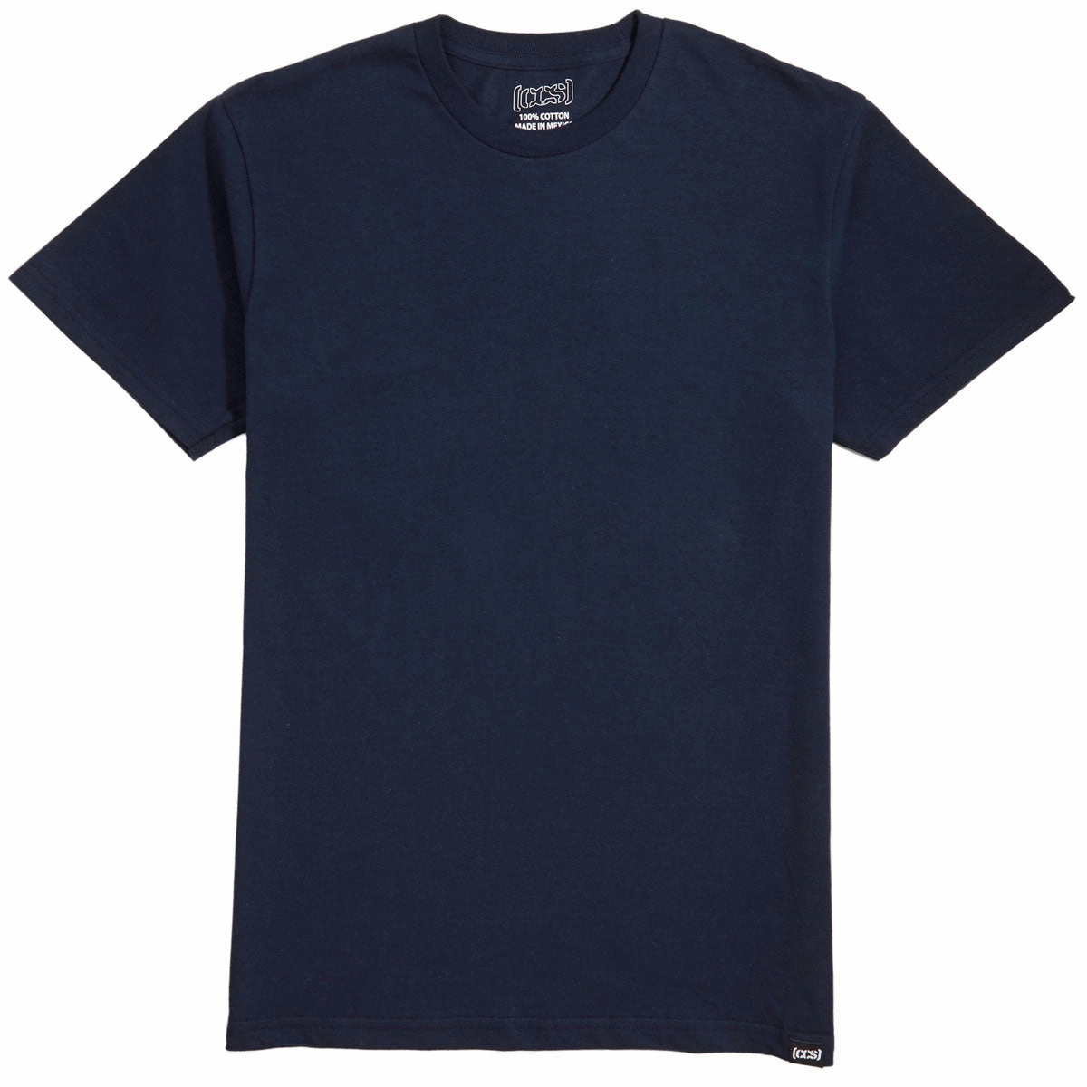 Flexible Shoulder Seams Minimal Comfort CCS OG Heavyweight T-Shirt - Navy