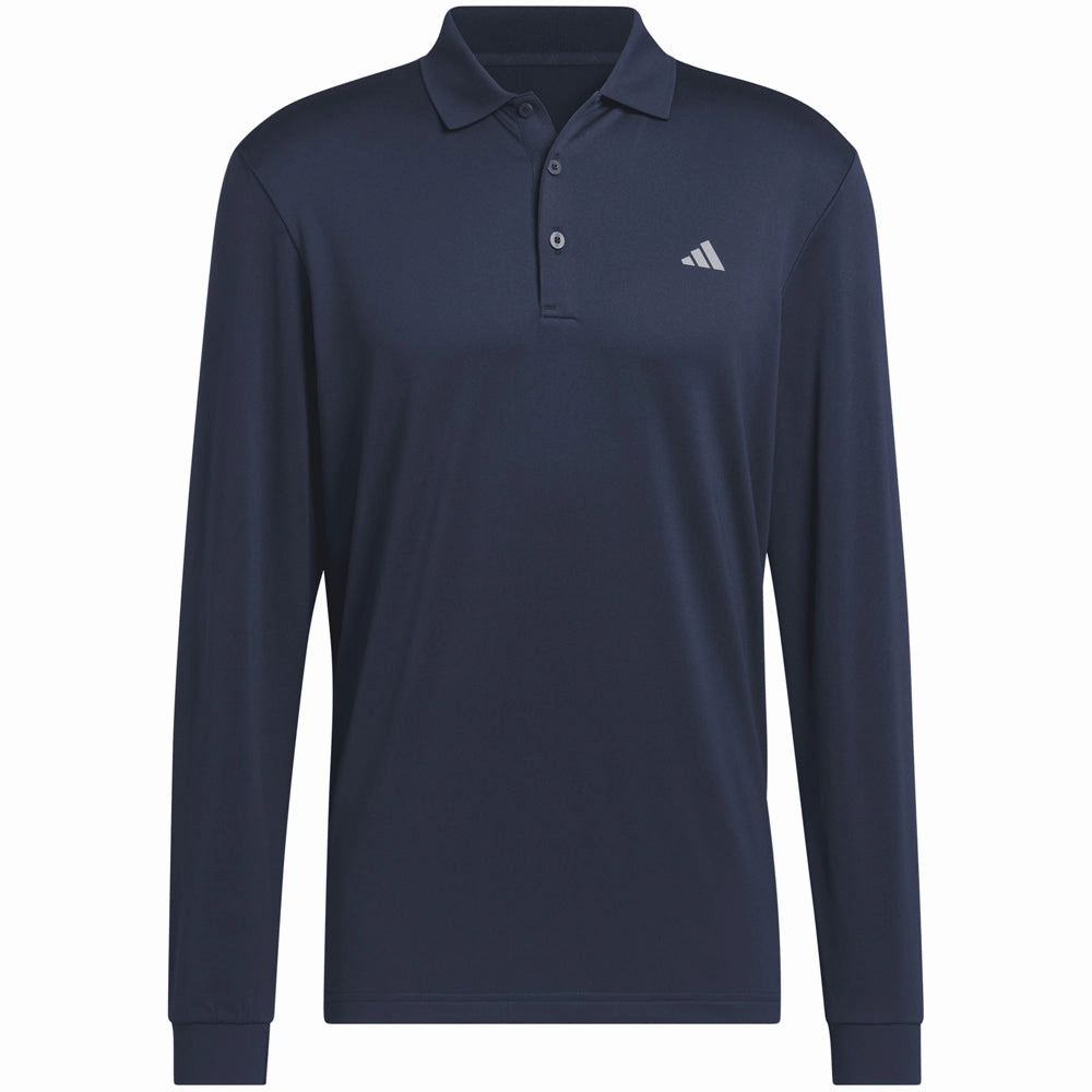Versatile Outfit Active Fashion adidas Ultimate365 Cold.rdy Long Sleeve Polo Shirt - Collegiate Navy