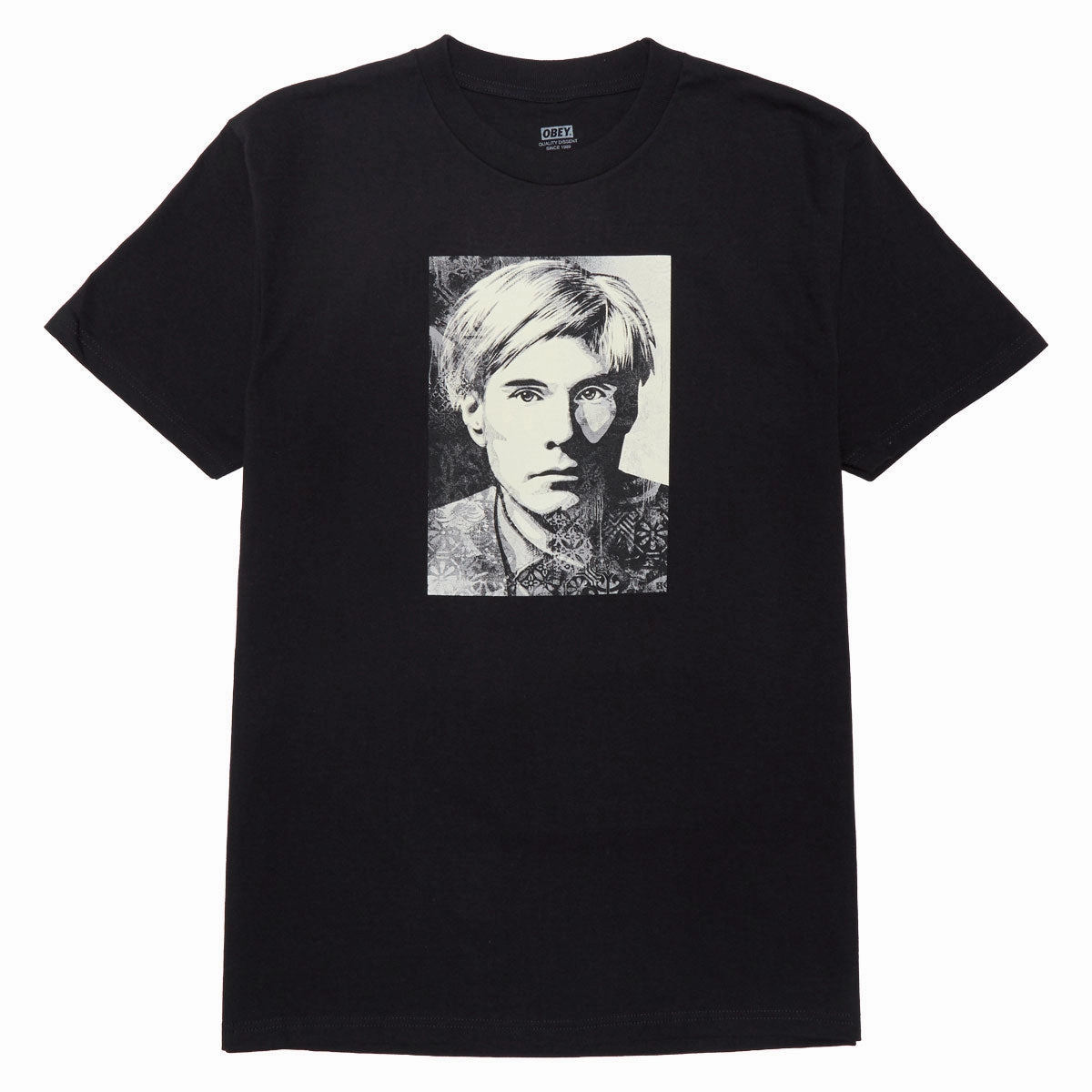 Soft and breathable Obey Warhol T-Shirt - Black