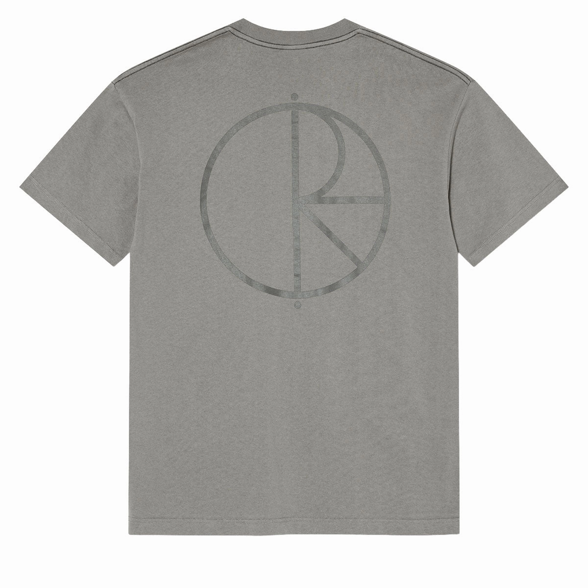 Light Fit Wear Polar Stroke Logo Contrast T-Shirt - Grey