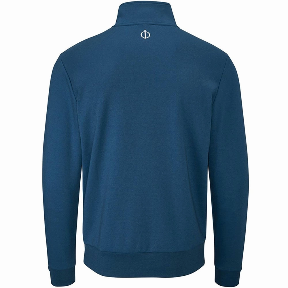 Loose Fit Running wear Oscar Jacobson Hawkes Tour II Midlayer - Teal