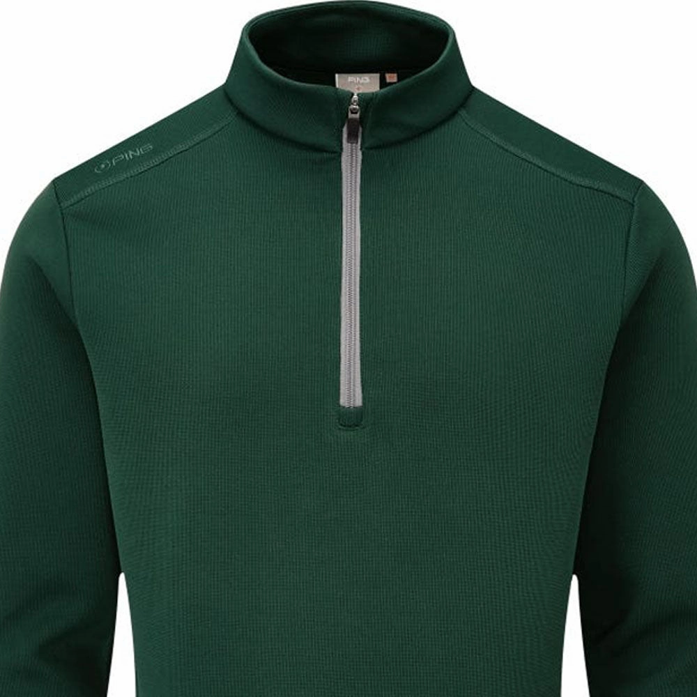 Ping Ramsey 1/2 Zip Pullover - Pine Shrink resistant