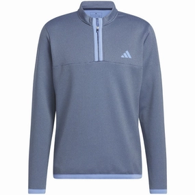 adidas Microdot 1/4 Zip Pullover - Collegiate Navy/Blue Fusion Daily Staple