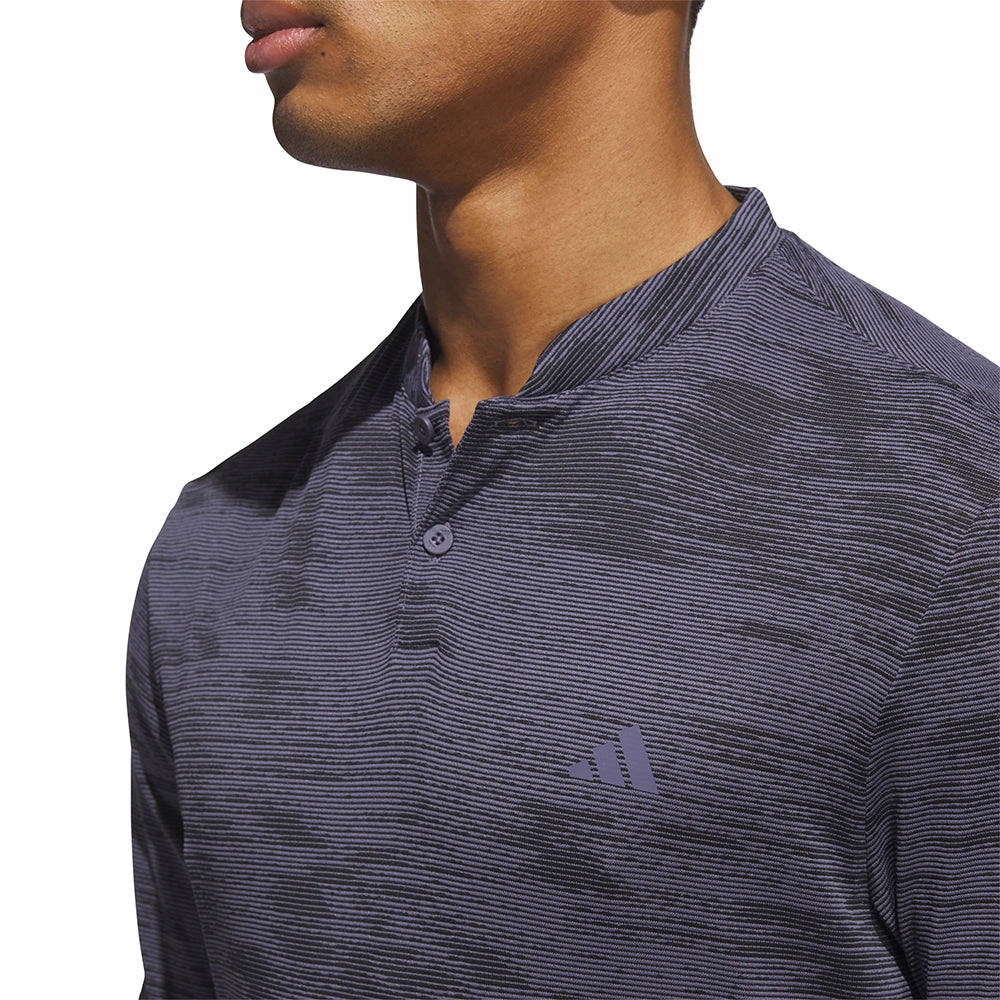 adidas Ultimate365 Sport Collar Polo Shirt - Preloved Violet Modern Design Moisture Management