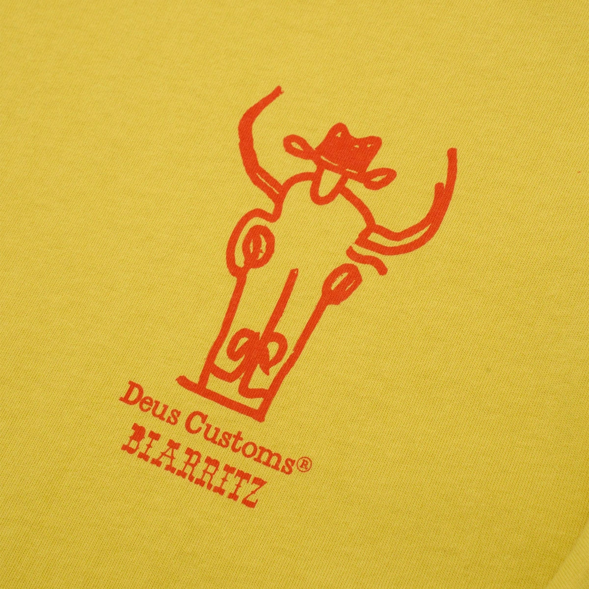 Water Based Ink Deus Ex Machina Showdown T-Shirt - Super Lemon