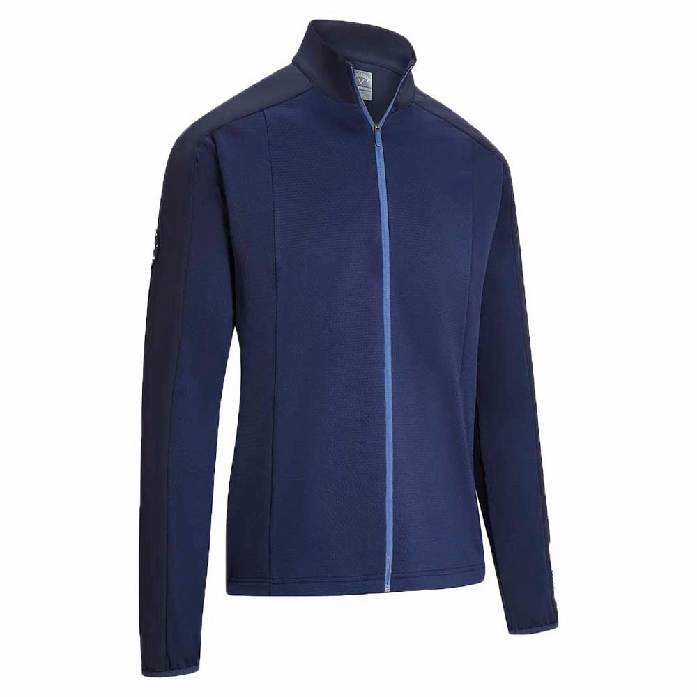 Callaway Theramore Mixed Media Pullover - Peacoat Brand Identity Breathable wear
