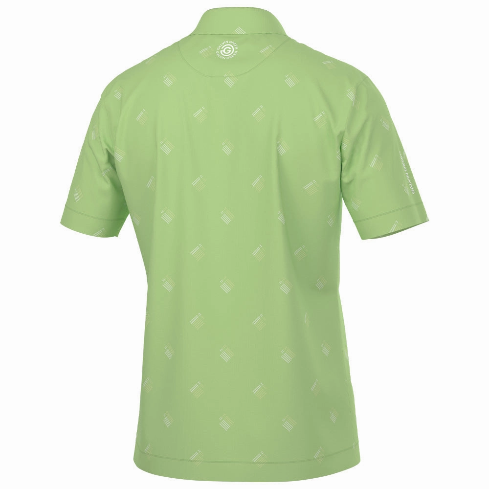 Galvin Green Memo Polo Shirt - Fresh Green Gym clothing