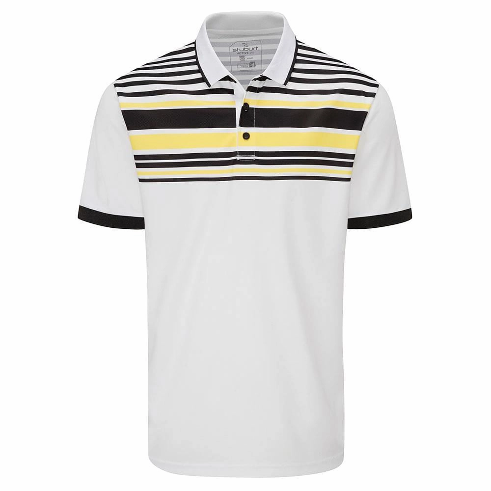 Stuburt Alton Polo Shirt - Onyx Solid color purity Essential Clothing