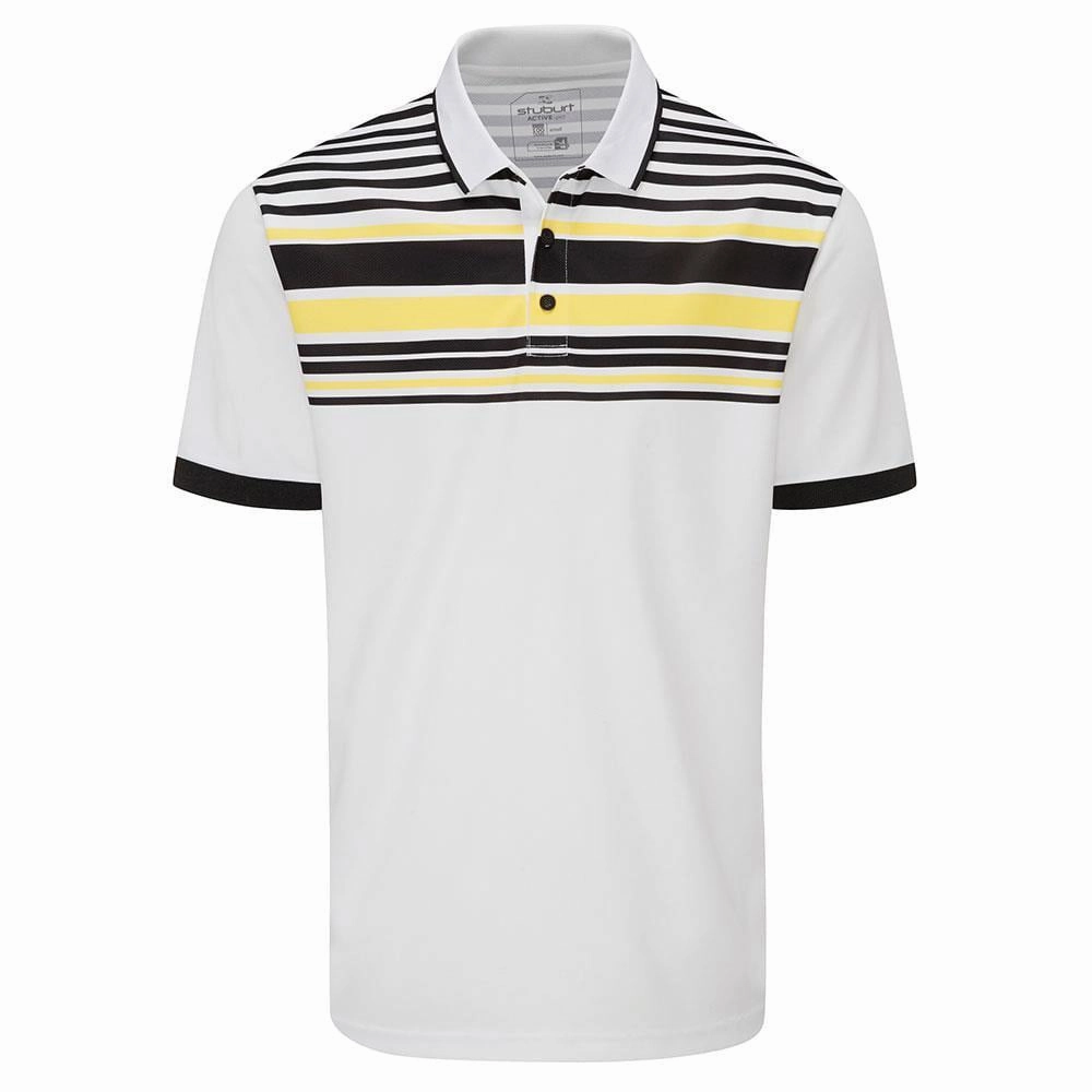 Comfy Fit Bold Design Stuburt Alton Polo Shirt - Onyx