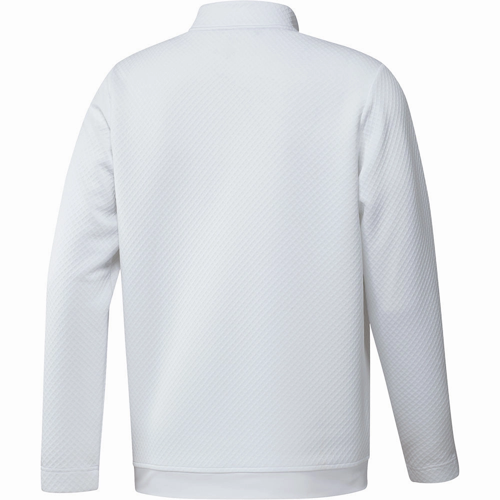 Warm Layer All Day Wear adidas DWR 1/4 Zip Pullover - White