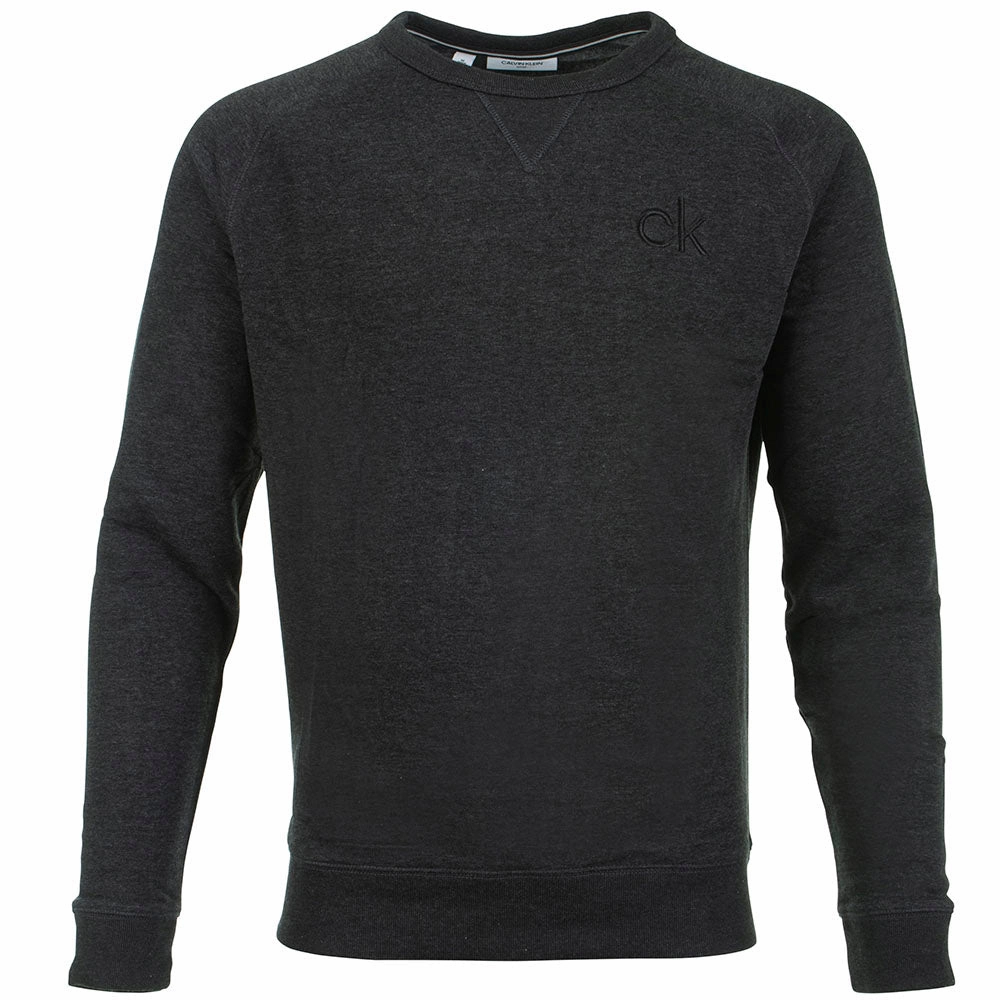 Casual Basics Calvin Klein Columbia Crew Neck Sweater - Charcoal Marl
