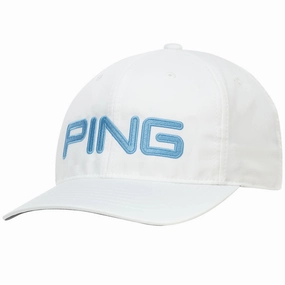 Ping Classic Lite Cap - White/Blue Wedding accessory