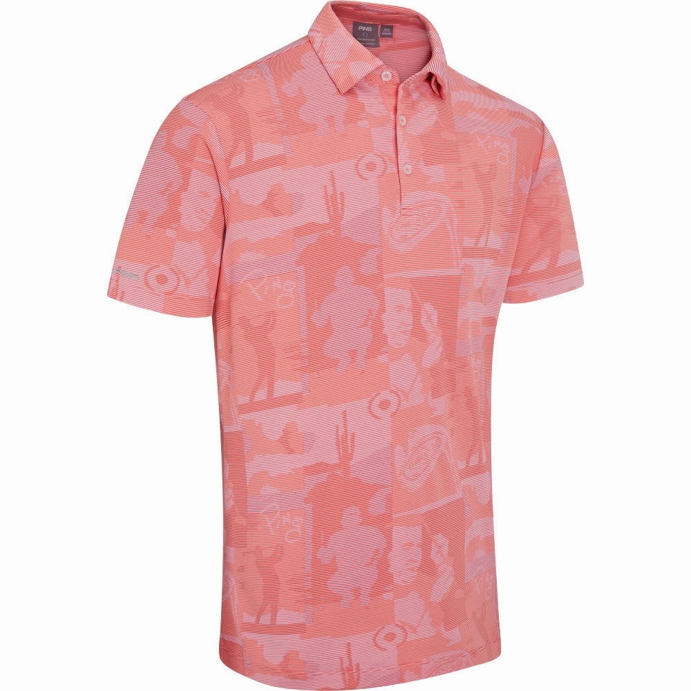 Layered Collar Weekend Ready Ping Legacy Polo Shirt - Dubarry Multi