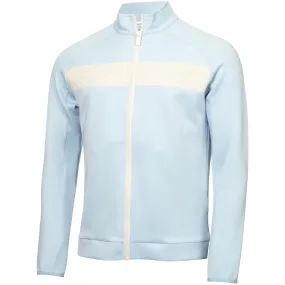 Stylish Layer Snag Proof Surface Calvin Klein Parkbury Full Zip Jacket - Blue