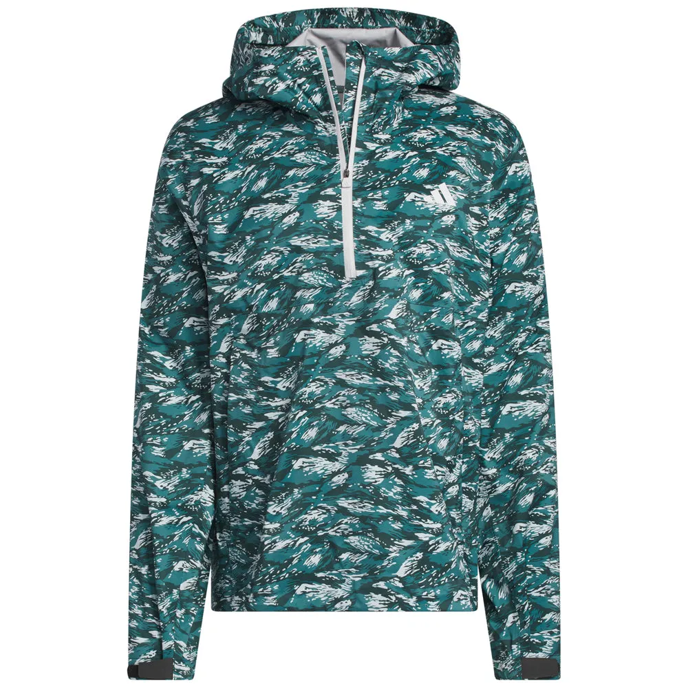 Non Irritating Lining Seamless Welded Construction adidas Ultimate365 Tour CLIMAPROOF  Parka Waterproof Jacket - Preloved Teal