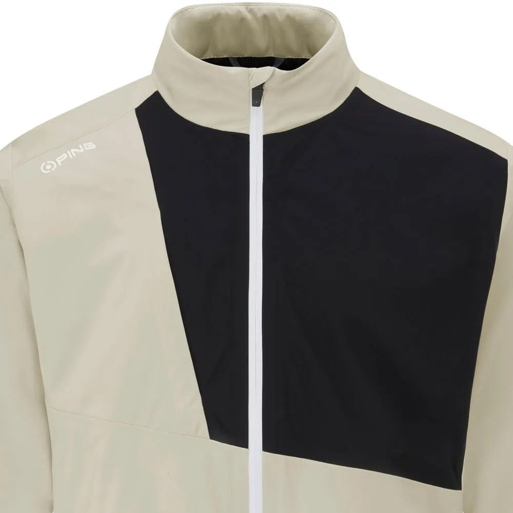 Ping Impervious Waterproof Jacket - Willow/Black AdjustableHood AbrasionResistantSurface