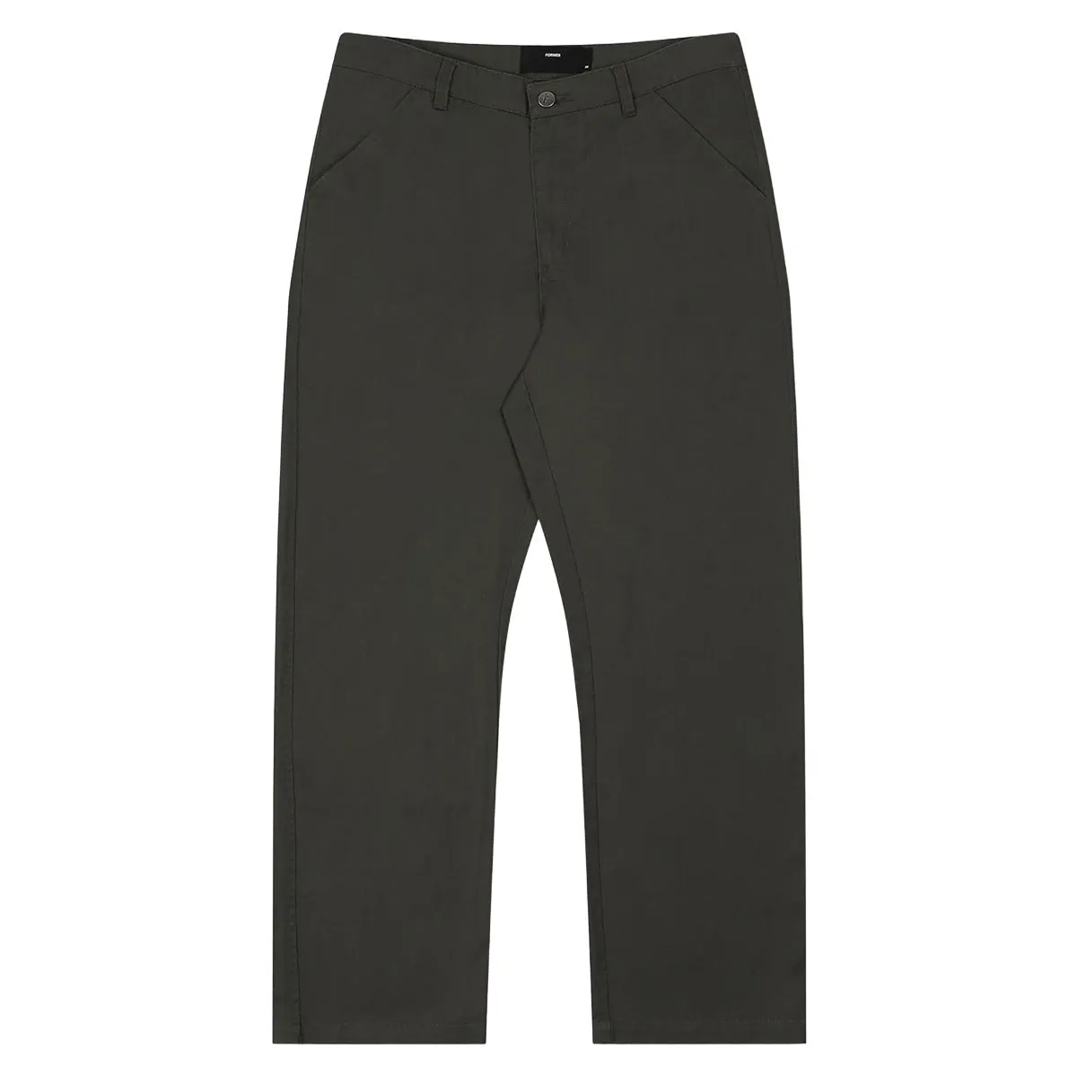 Minimal Design Former Reynolds Work Pants - Deep Olive II