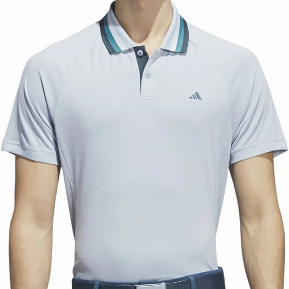 adidas Ultimate365 Heat Polo Shirt - Wonder Blue MultipurposeCuffs Scoop neck femininity