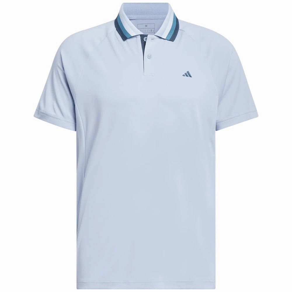 sequined details adidas Ultimate365 Heat Polo Shirt - Wonder Blue