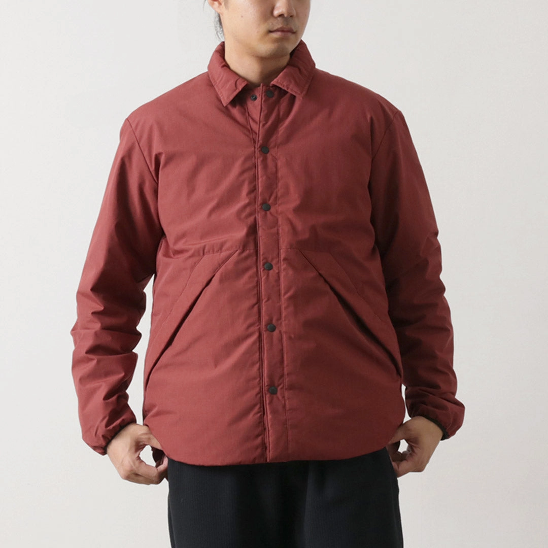 Reinforced Hems Chill Commute Fit NANGA / HINOC Down Shirt Jacket