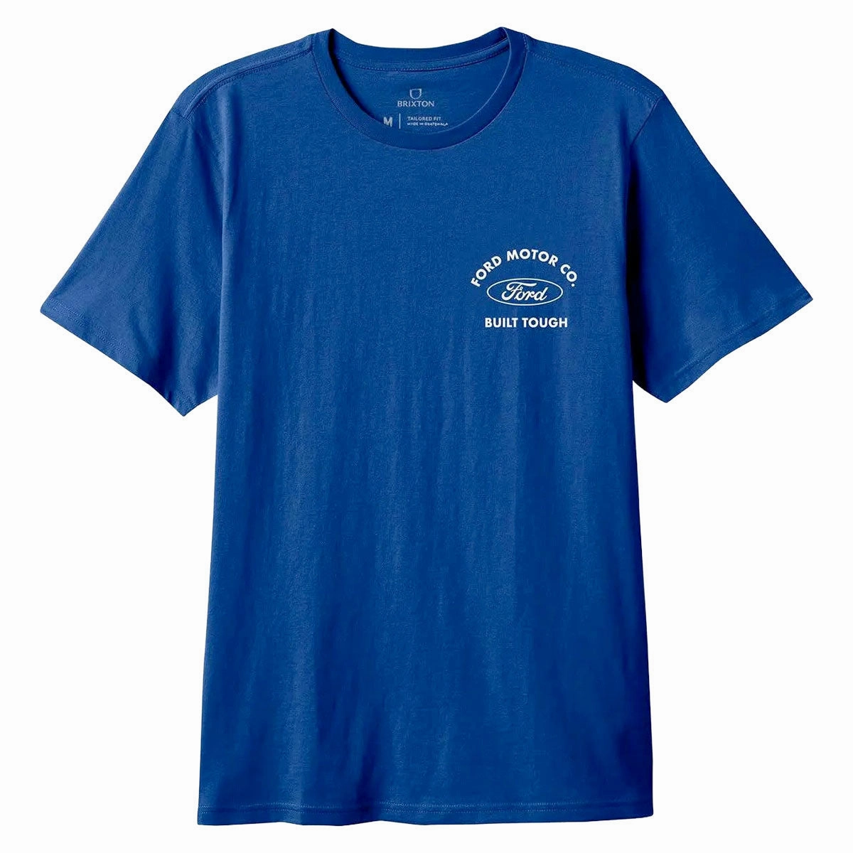 Brixton x Ford Built Tough T-Shirt - Ford Blue RecycledBlend