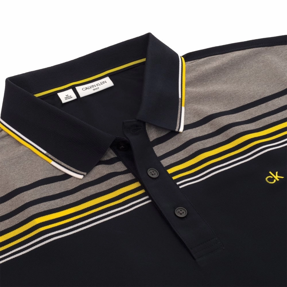 quick dry Light Fit Wear Calvin Klein Nelson Polo Shirt - Navy