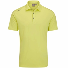 Beach Outfit Glossy Look Ping Lindum Polo Shirt - Limelight
